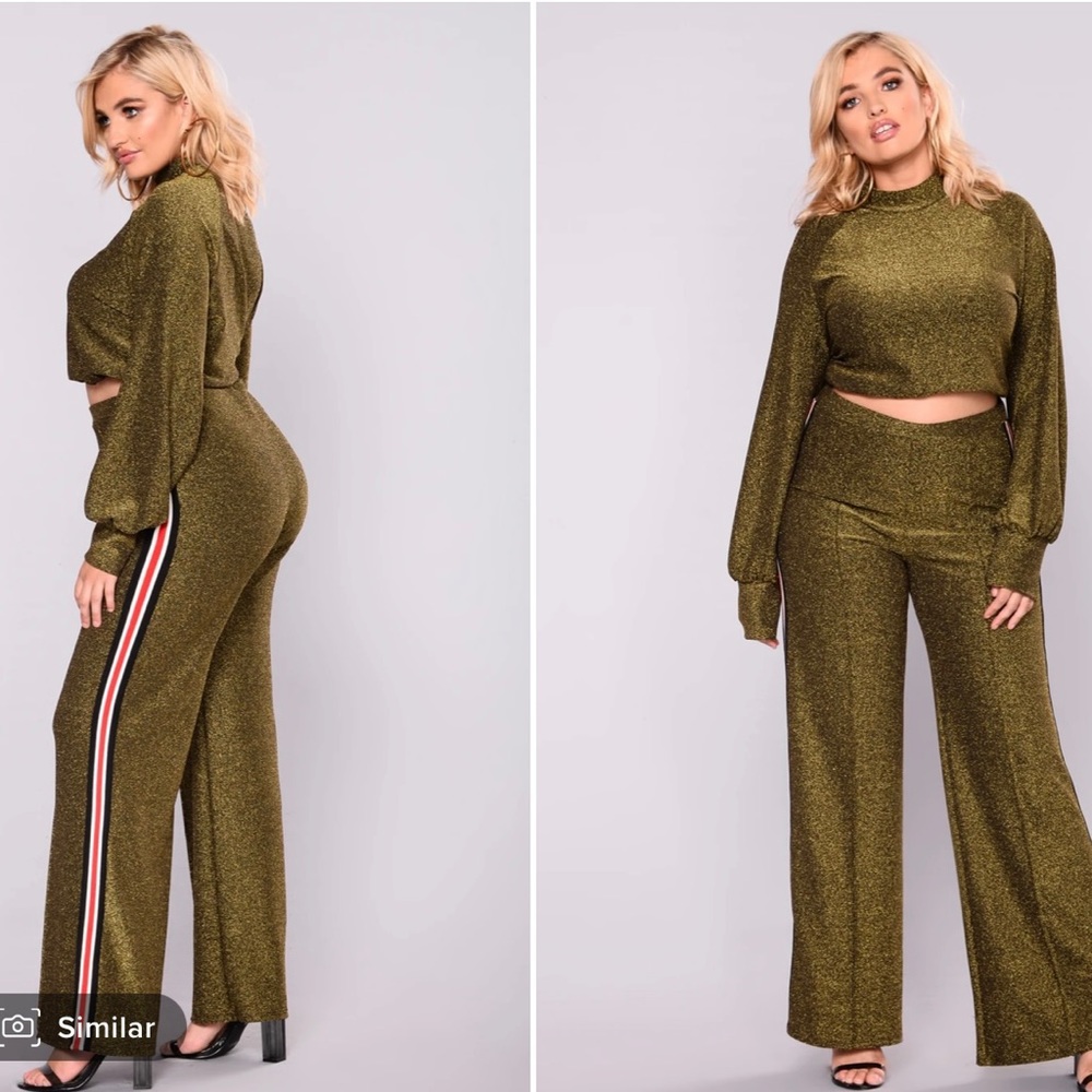 Fashion Nova “Night Flight” Pant Set! 🌟✨🌟